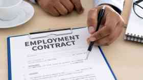 Employment contract.