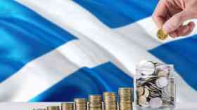 Money and Saltire.