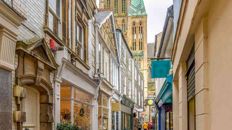High street in Truro
