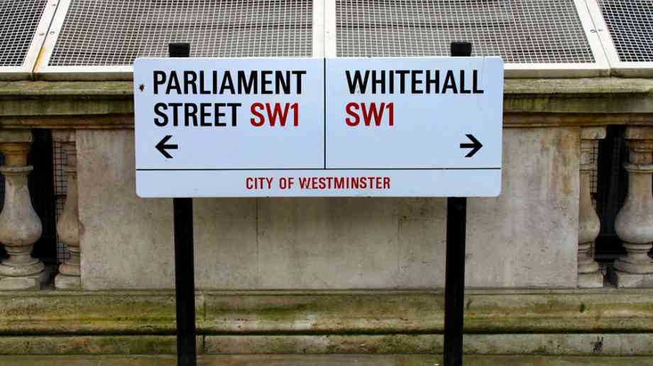 City of Westminster sign. City of Westminster sign.