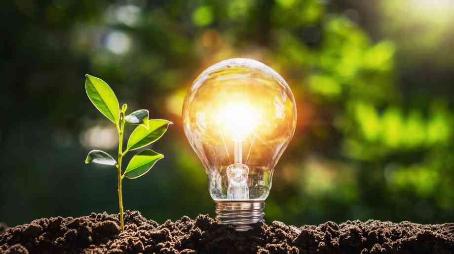 Green energy concept Green energy concept