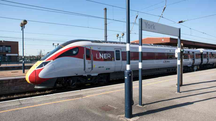 LNER train in York