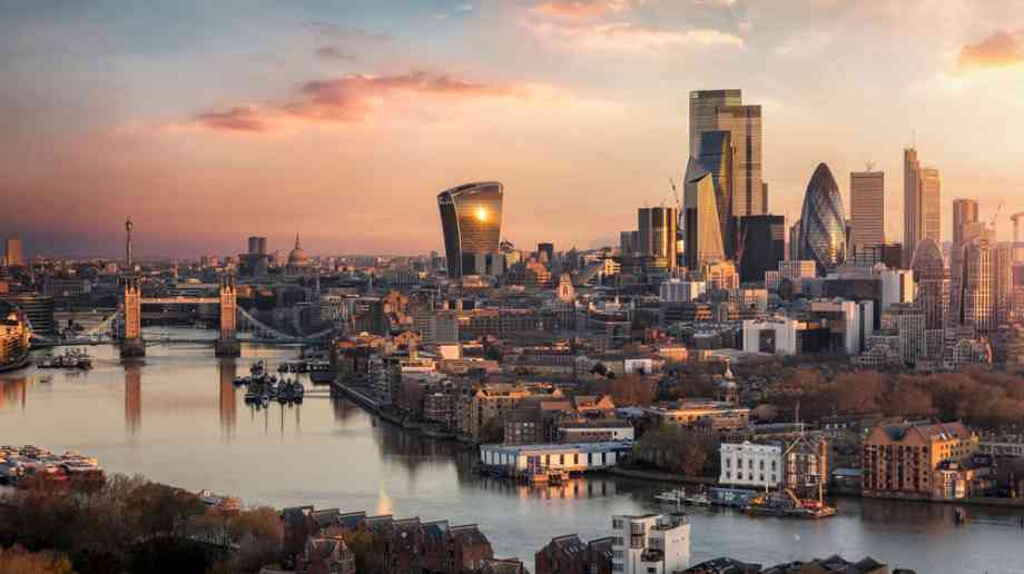 London skyline. London skyline.