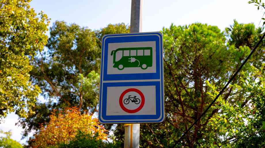 Green bus