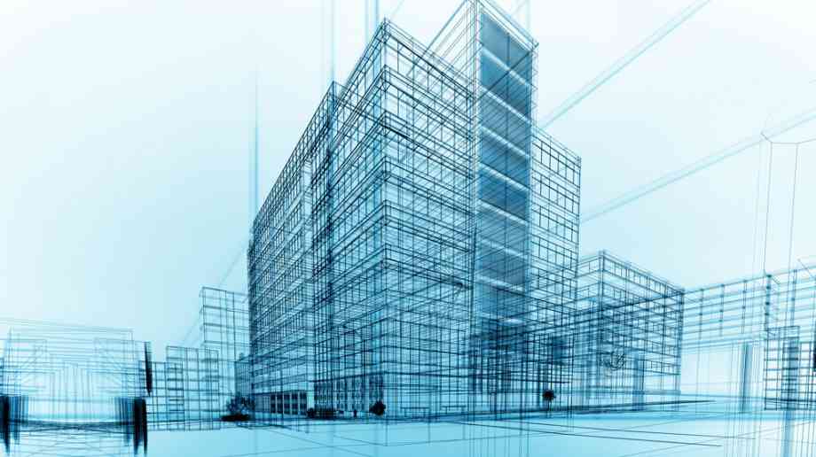 Architectural plan of building